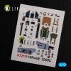 KELIK K72119 Mirage 2000C interior 3D decals forModelSvit kit 1/72